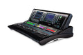 Consola digital Allen & Heath dLive S5000. 3/4 de frente, Para conciertos y espectáculos, 8 canales, doble pantalla táctil 12".  dlive mexico
