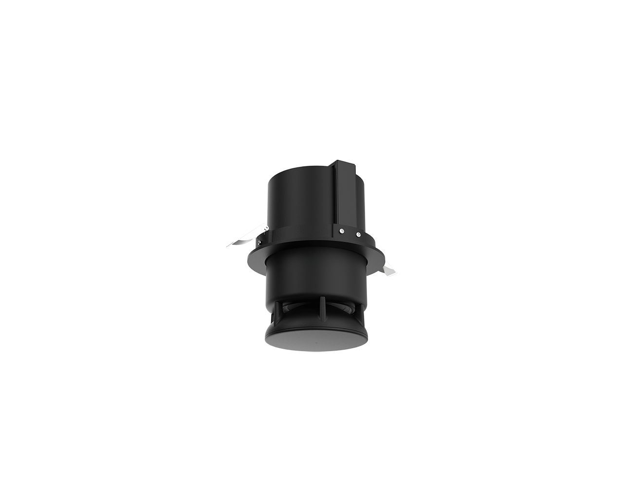 Adaptador para techo, Spottune, OMNI PLAFÓN Negro, vista frontal