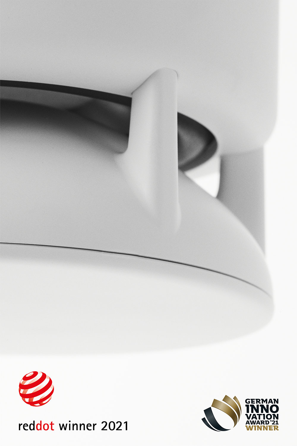 Bocina inalámbrica para instalación colgante, Spottune, OMNI CORD Blanca